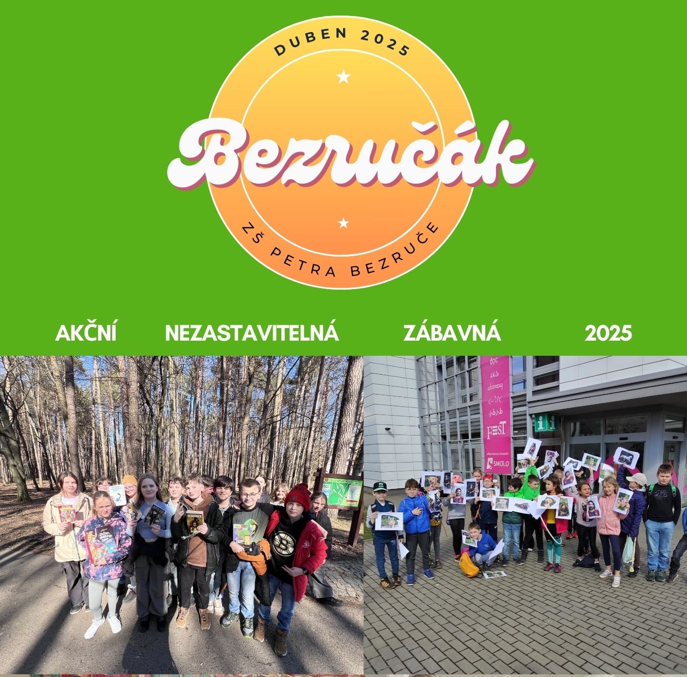 Bezručák - duben