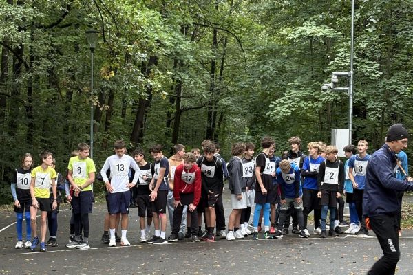 Přespolní běh chlapců: medaile byla na dosah