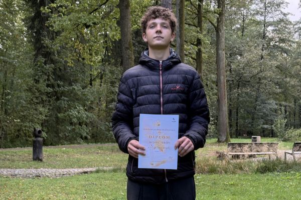 Přespolní běh chlapců: medaile byla na dosah