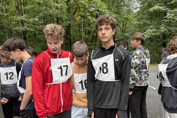 Přespolní běh chlapců: medaile byla na dosah