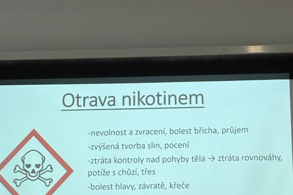 Přednáška „Bezpečné je nekouřit“