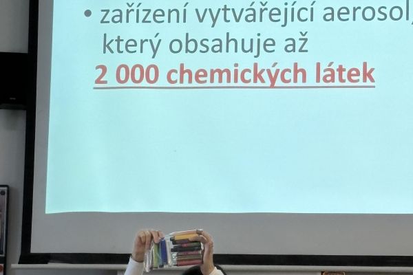 Přednáška „Bezpečné je nekouřit“